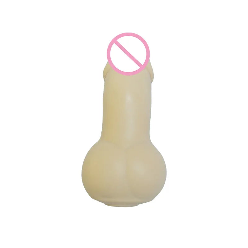 Bachelorette Party 1 Wholesale Party Favors Realistic Rubber Plastic Penis Squeezed Penis Pressure Relief Ball Anti-Pressure Novelty Gifts 