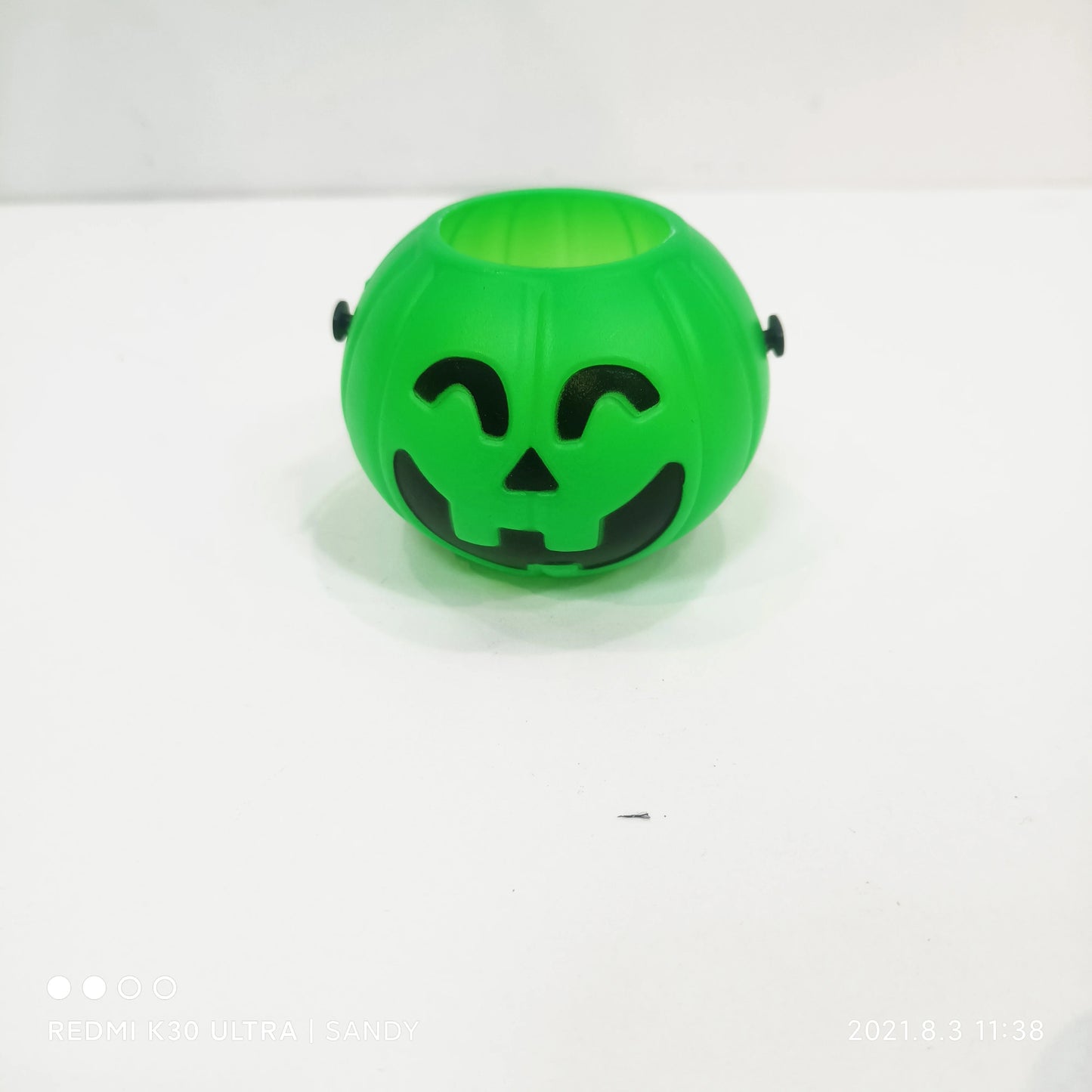 Halloween & Death Day Pumpkin Mini Bucket Halloween 12pcs Mini Plastic Candy Jar Container Kettle Party Love Fancy Trick or Treat Toys