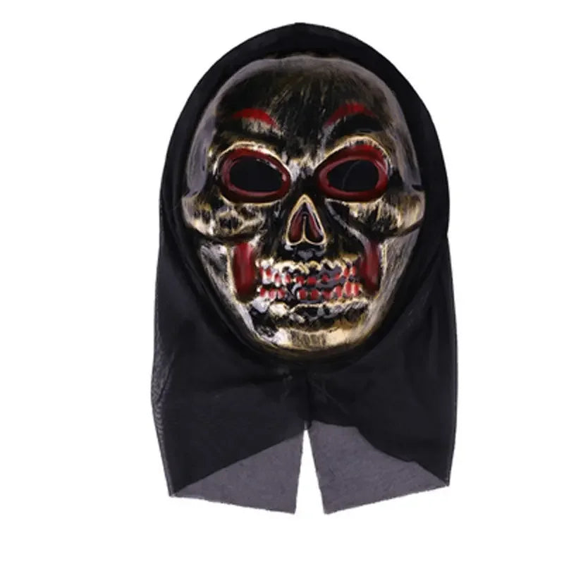 Halloween & Death Day New to Reality Adult Cosplay Horror Toys Costume Ornaments Halloween Plastic Party Masks