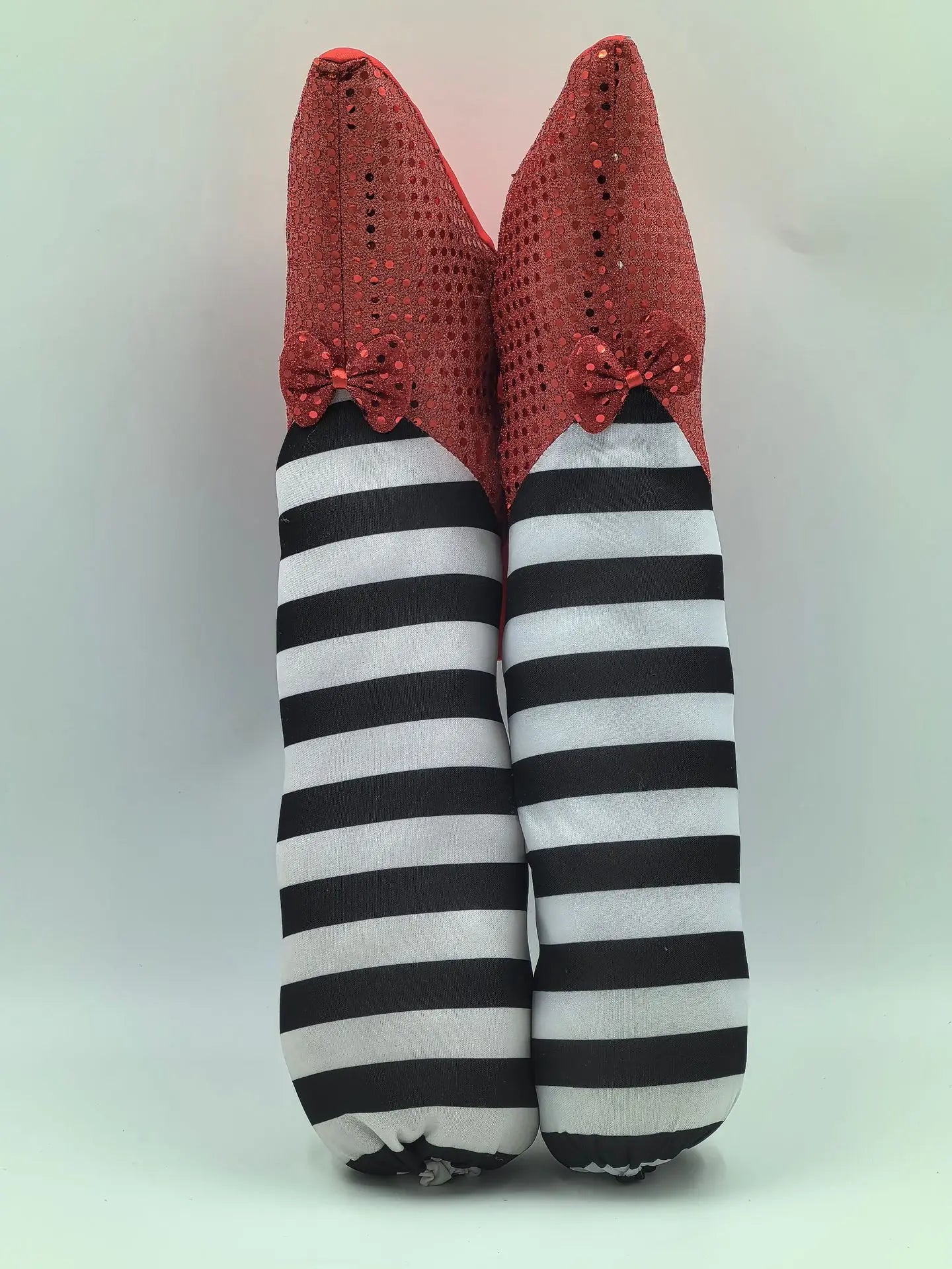 Halloween & Day of the Dead on Halloween Wicked Witch Legs Crush Witch Striped Feet Heels Halloween Decorative Witch Legs Halloween