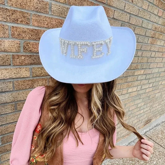 Bachelorette Party 1 Bride Becomes Cowgirl Final Disco Bachelorette Party Accessories Disco Cowgirl Cowboy Hat Bride Groom Cowgirl Cowboy Hat