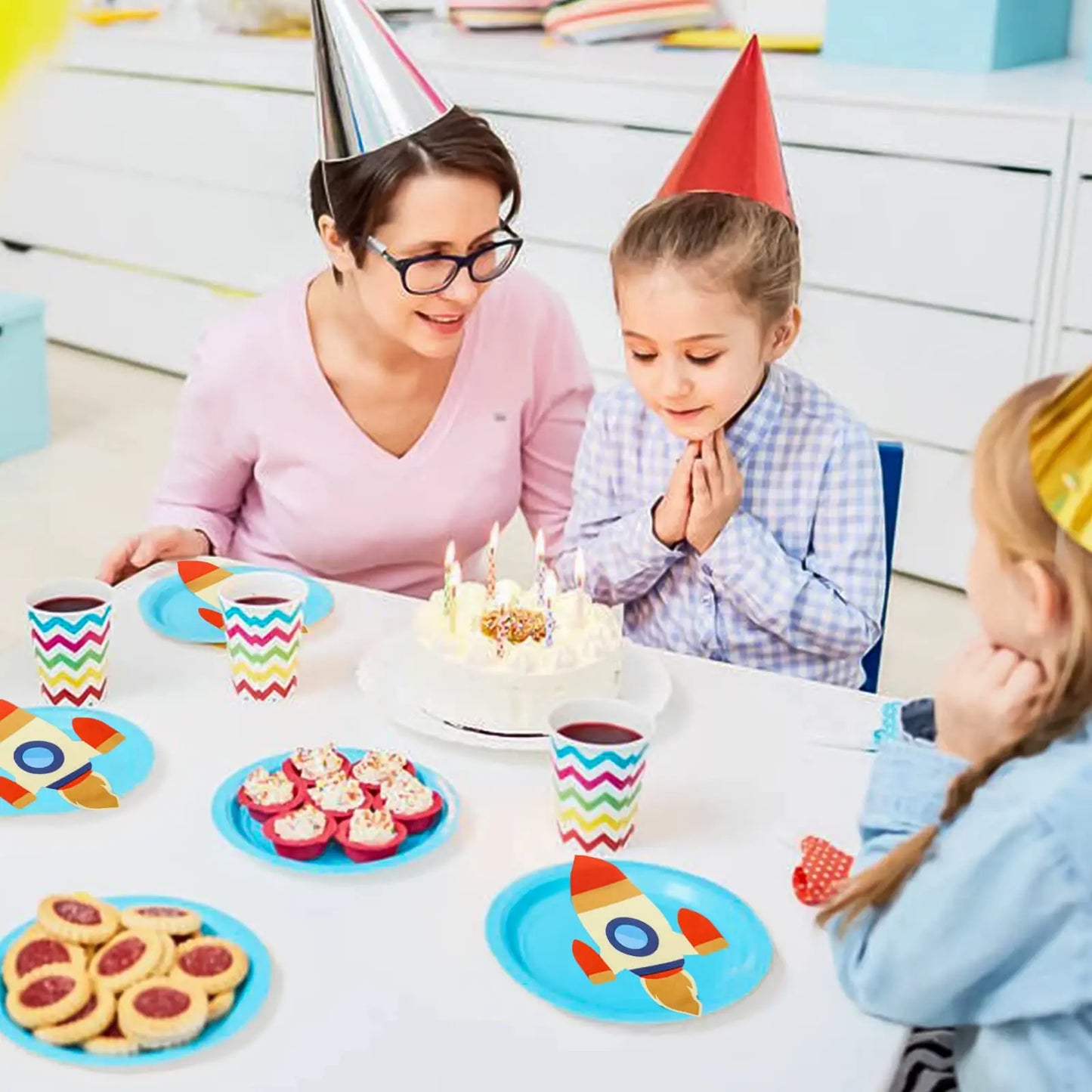 Birthday Party 10 Pcs Space Star Napkin Galaxy Party Napkin Supplies Ornaments Lunch Napkin Outer Space Birthday Baby Shower