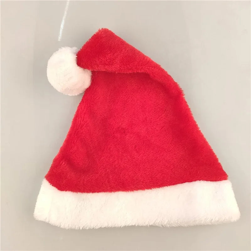 Classic Christmas Hat Christmas Plush Santa Hat