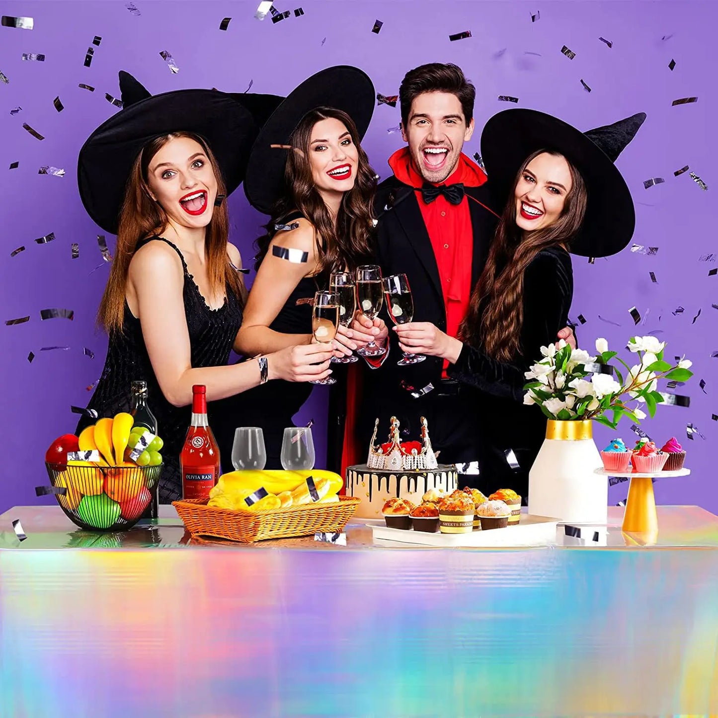 BBQ picnic birthday wedding party plastic tablecloth disposable tablecloth waterproof and oil proof tablecloth