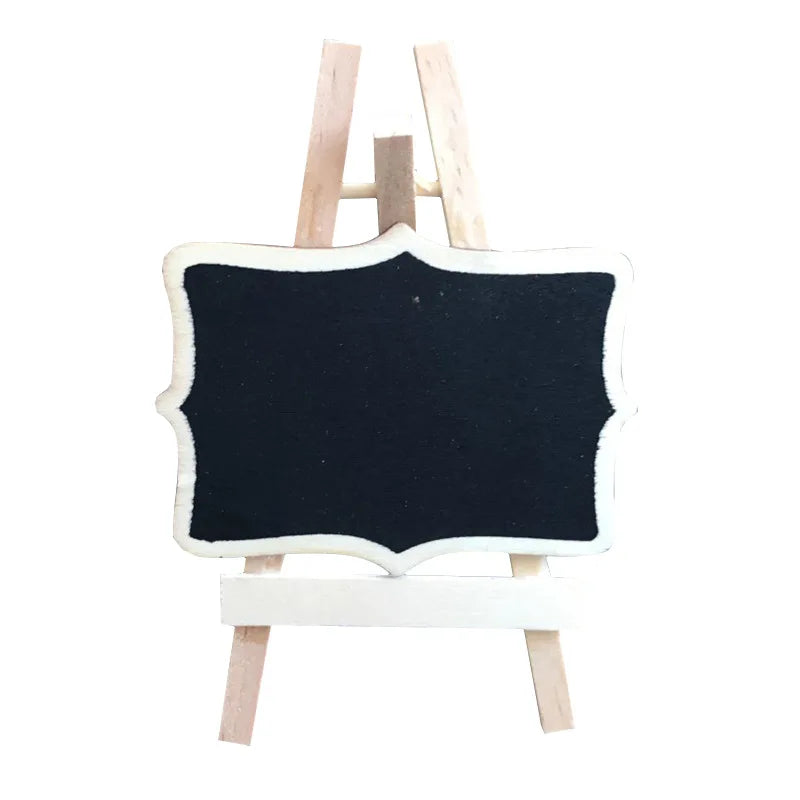 Wooden Crafts, Wedding Place Card Name Blackboard Table Number Location Card Message Board Signage Mini Wooden Blackboard