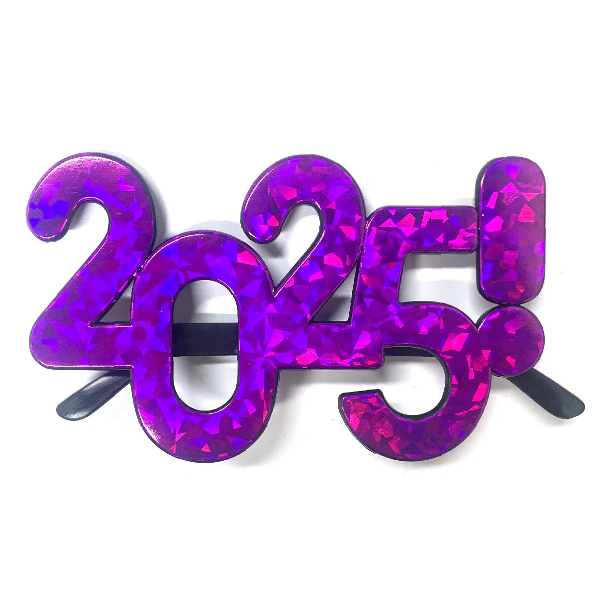 Happy New Year's Eve Glasses Fancy New Year's Party Glasses flash, and the delivery will automatically adjust the latest number of years.