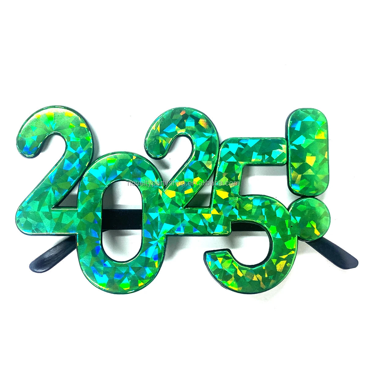 Happy New Year's Eve Glasses Fancy New Year's Party Glasses flash, and the delivery will automatically adjust the latest number of years.
