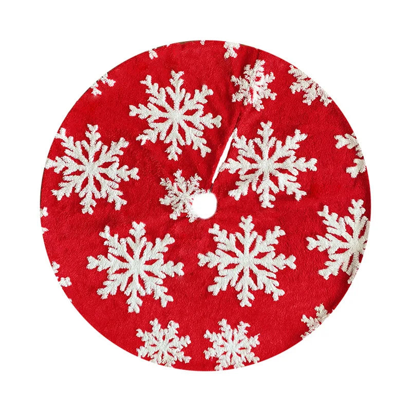 Christmas Tree Dress Christmas Ornaments Holiday Supplies Hot Sale Plush Tree Dress Pure Christmas Tree Dress Ornaments