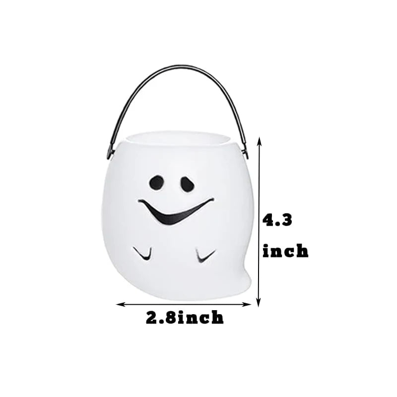 Halloween & Day of the Dead Various Halloween Candy Cauldron Kettle Witch Cauldron Halloween Mini Plastic Candy Pumpkin Barrel