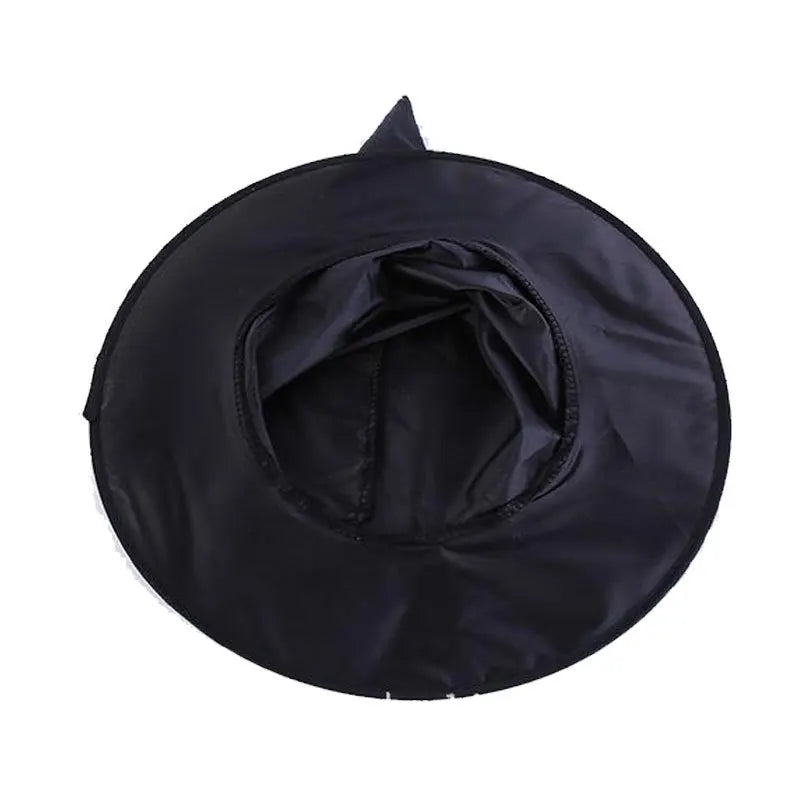 Halloween & Death Day Holiday Hat Party Black Oxford Fabric Wizard Hat Makeup Costume Props Witch Hat Halloween Costume Decoration