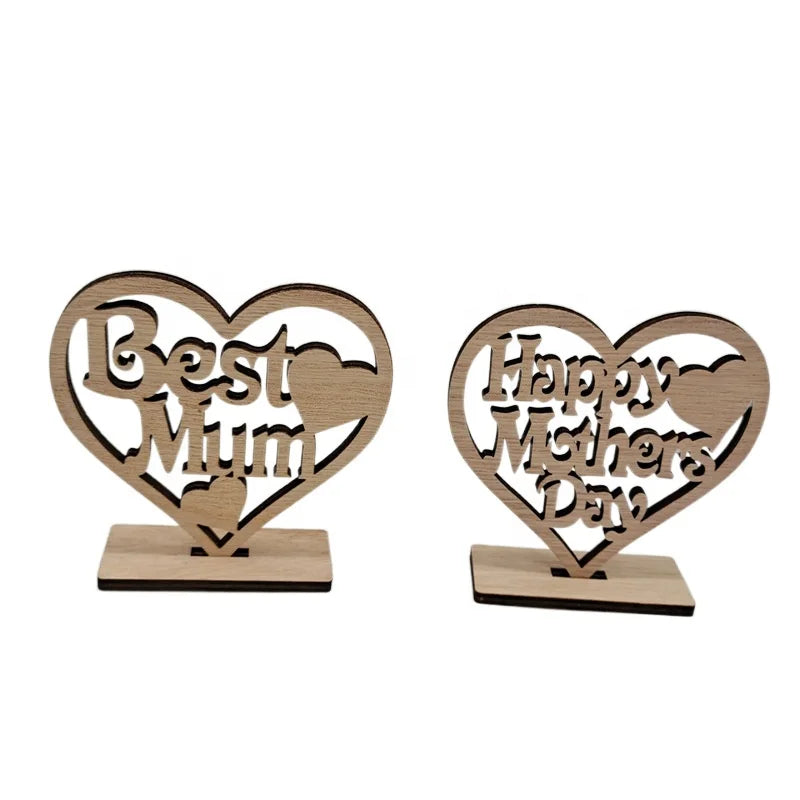 Wooden Crafts, Custom Design MDF Wood Mother's Day Souvenir Gifts Wooden Gifts for the Best Mom Happy Mother's Day Mother's Day Gift Ideas