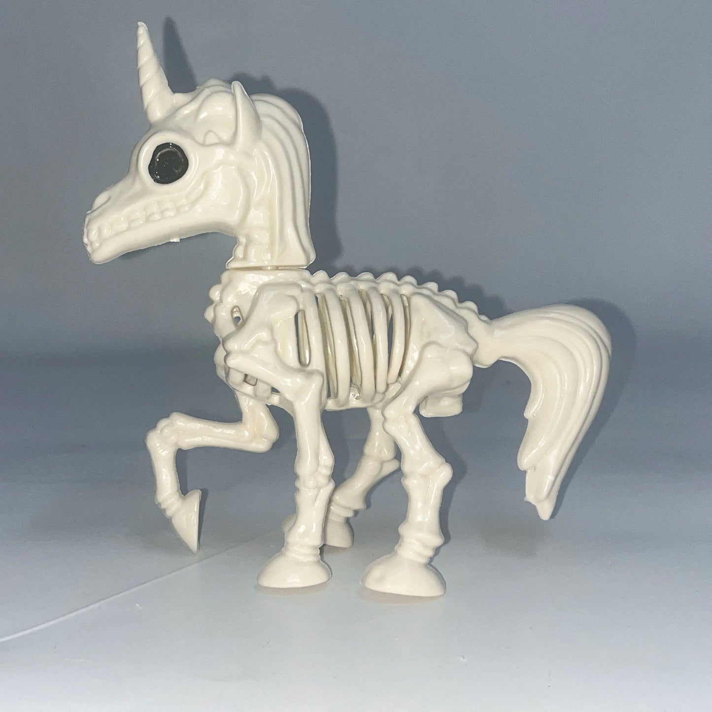 Halloween & Day of the Dead, Party Horror Skull Toys Halloween Tabletop Decoration New Design Unicorn Skull Decoration