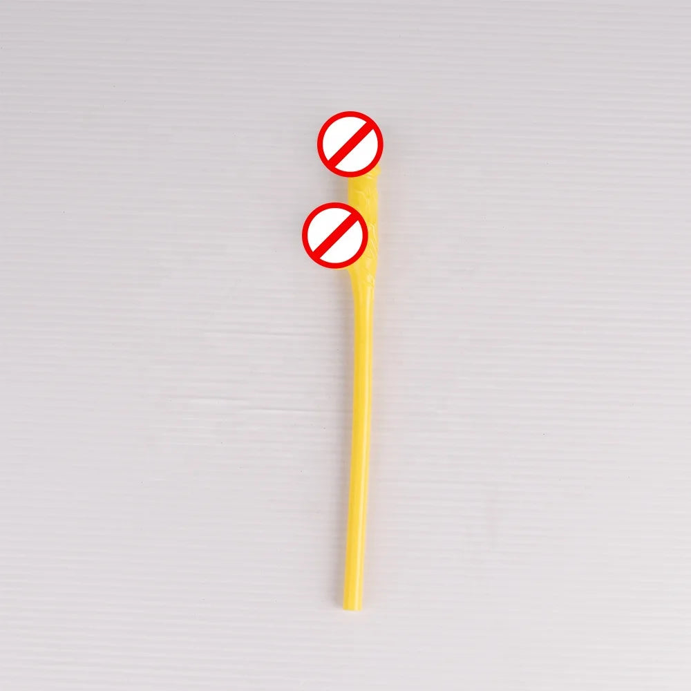Bachelor Party 1 Wholesale Colorful Bachelor Party Rose Gold Drinking Penis Straw Various Colors 30cm Penis Shaped Girls Night Drinking Straw