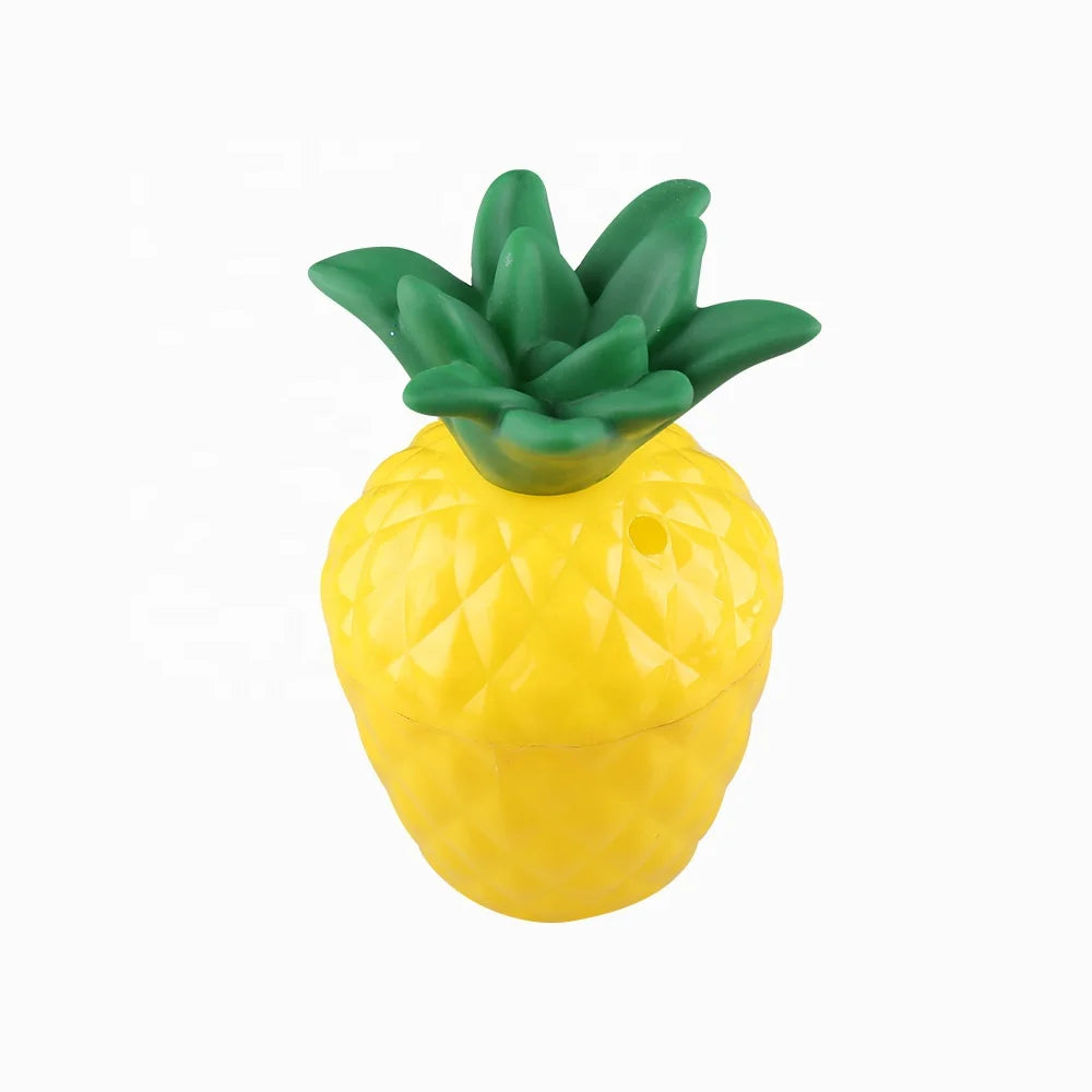 Plastic Hawaill Party Cup Fun Drink Cup Hawaiian Summer Beach Party Pineapple Cup with Umbrella Straw