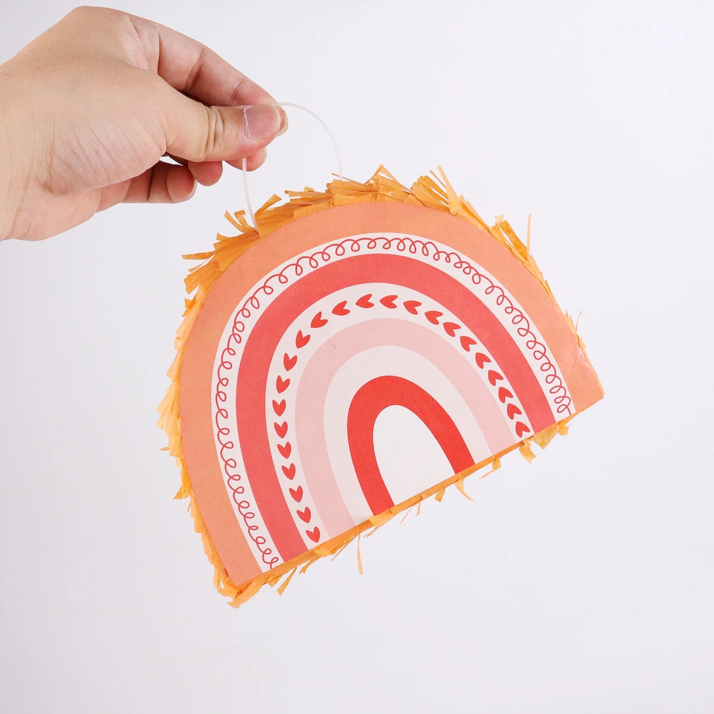 Birthday Party Rainbow Pinata Bohemian Pinata Pink Rainbow Butterfly Birthday Party Pinata