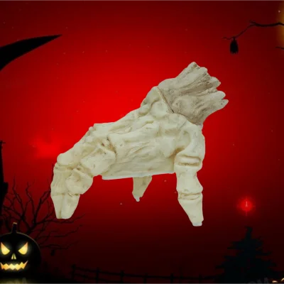 Halloween & Day of the Dead Glow Movable Ghost Hands Scary Halloween Decoration Haunted House Party Supplies