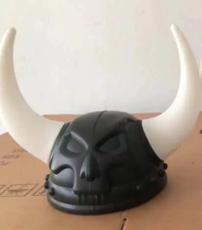 Halloween & Day of the Dead Wholesale Halloween Devil Head Strap Viking Helmet Devil Horned Hat Halloween Party Costume