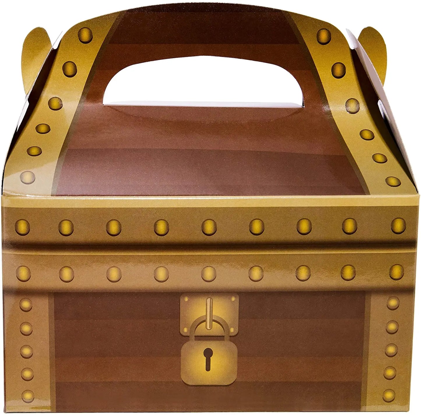 Birthday Party 2 Birthday Pirate Theme Party Gift Box Treasure box Trophy Design Candy Box Paper Pirate Box