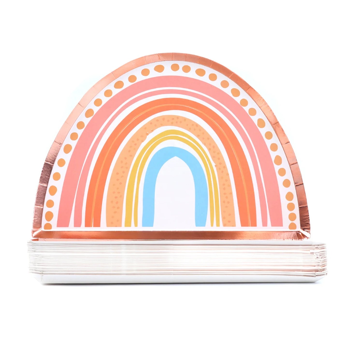 Birthday Party 2 Bohemian Rainbow Birthday Party Decorations Supplies 12 Guests Bohemian Rainbow Paper Plate