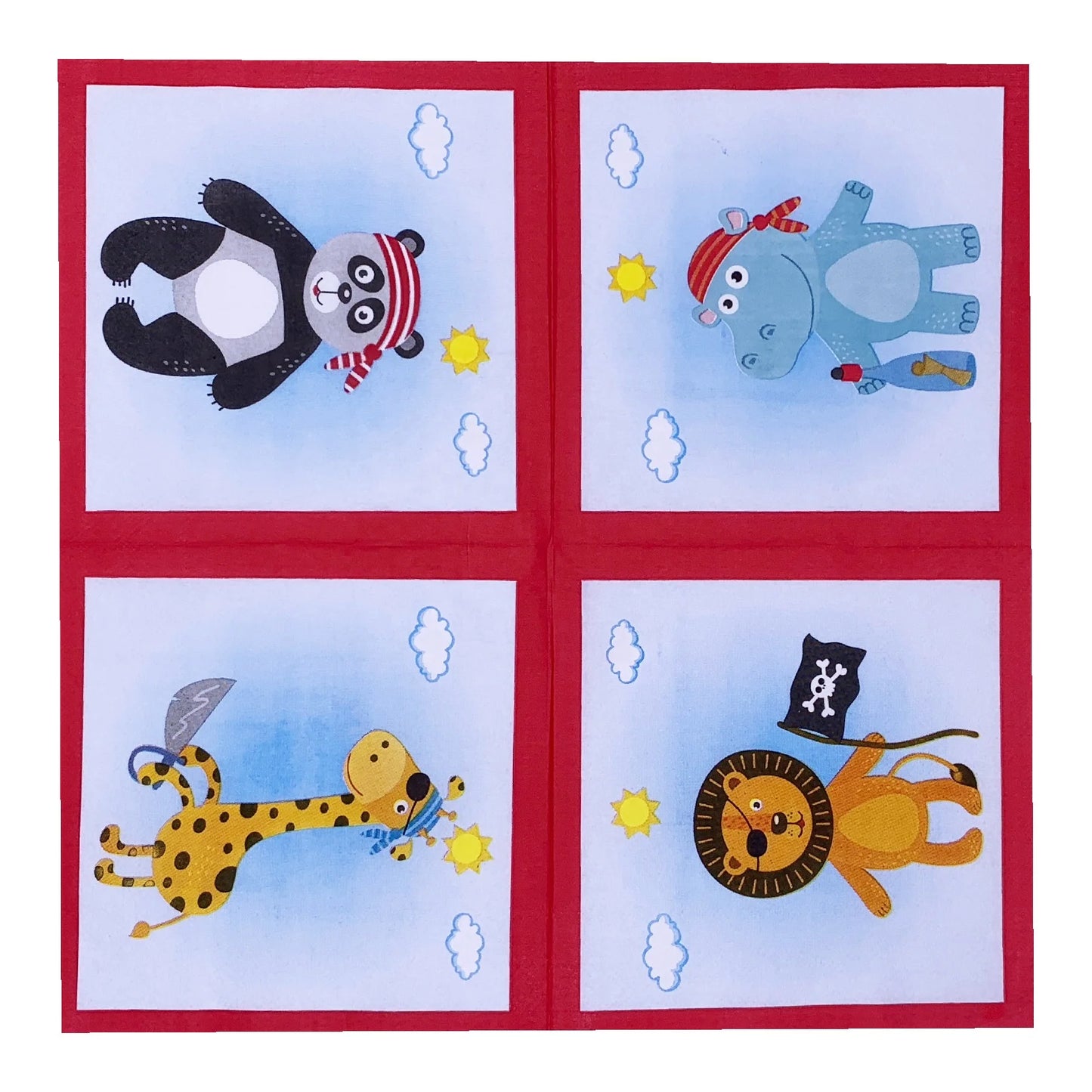 Birthday Party 2 New Arrive Zoo Pirate Themed Birthday Party Supplies Baby's Birthday Decorations Pirate Kids' Birthday Party Tableware