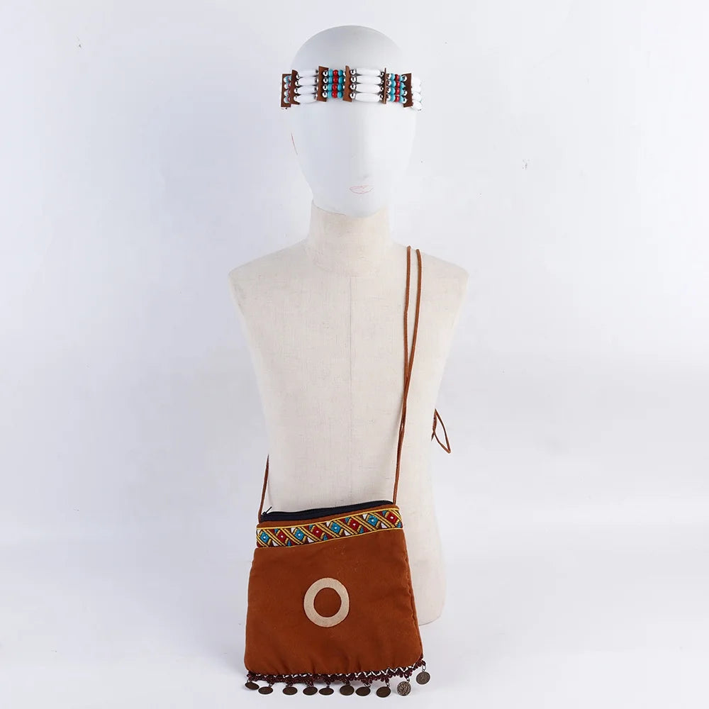 Carnaval Necklace Indian Apparel Accessories Ethnic Beaded Jewelry