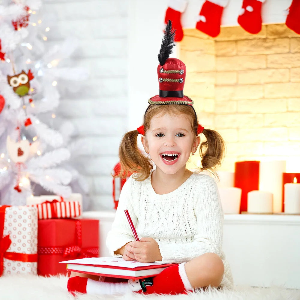 Halloween & Day of the Dead New Halloween Decorative Hat Circus Mini Top Hat Headband Costume Hat Headband Halloween Costume Party Cosplay