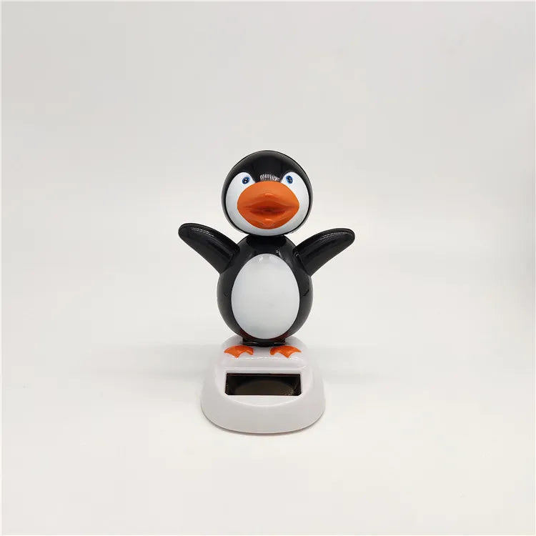 2020 new arrivals creative solar swing doll shaking head Christmas gift car ornament Christmas gift