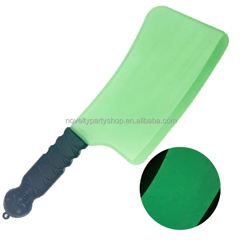 Halloween & Day of the Dead Butcher Knife Glows in the Dark Toy Blade