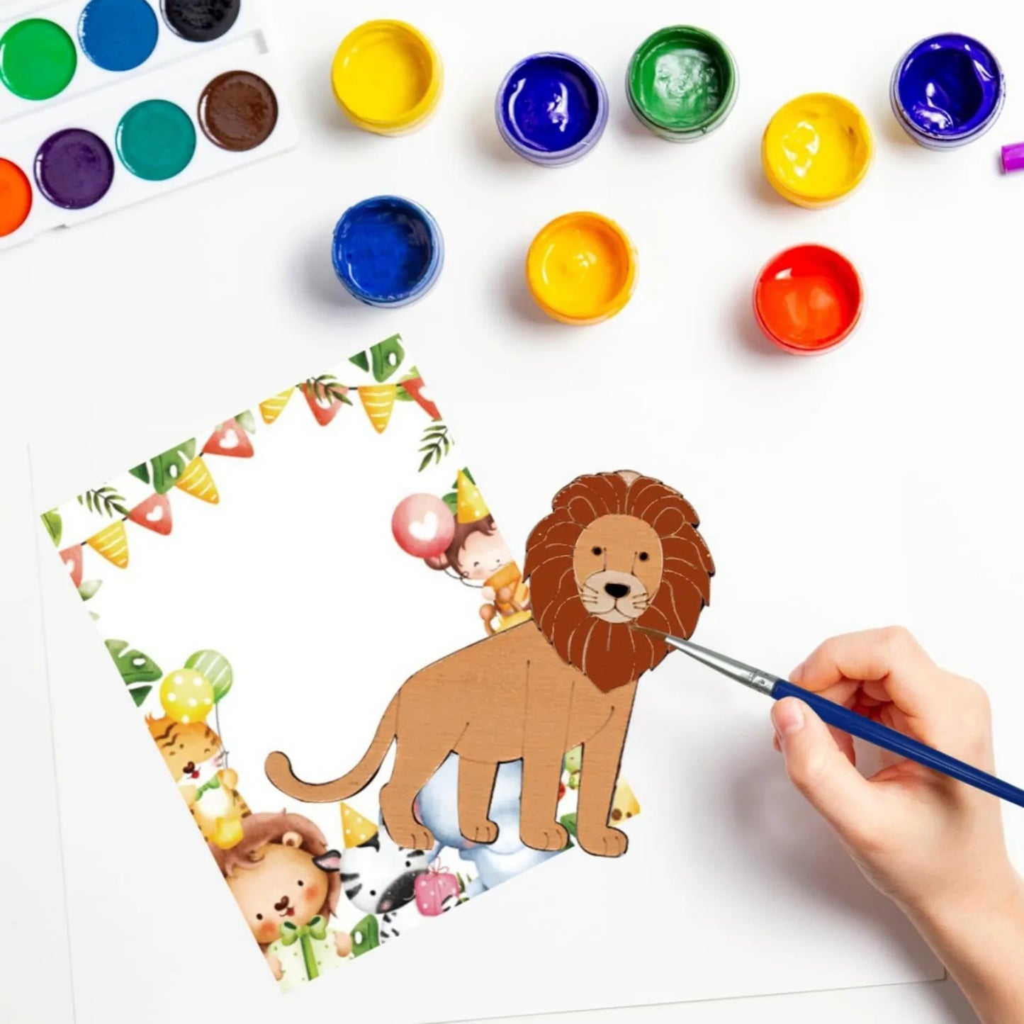 Birthday Party Custom Design Candy Plywood DIY Printing Craft Children's Party Birthday and Prizes Ramadan Easter Christmas and Diwali