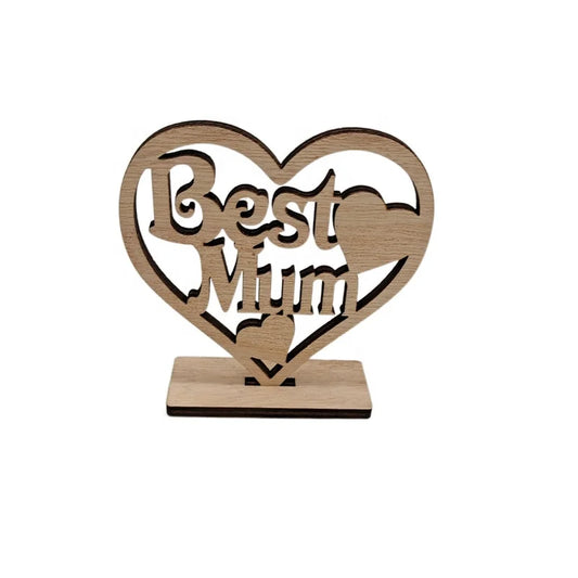 Wooden Crafts, Custom Design MDF Wood Mother's Day Souvenir Gifts Wooden Gifts for the Best Mom Happy Mother's Day Mother's Day Gift Ideas