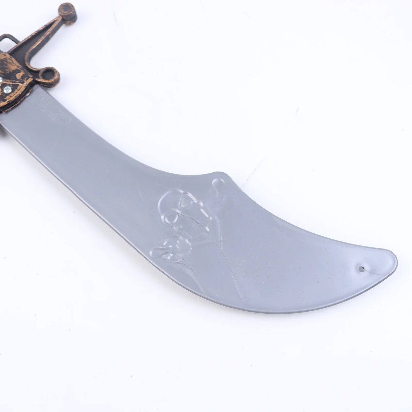Halloween & Day of the Dead 32 * 11cm Plastic Bronze Country Pirate Sword Halloween Pirate Theme Party Cosplay Accessories Come to life Halloween Pirate Scimitar