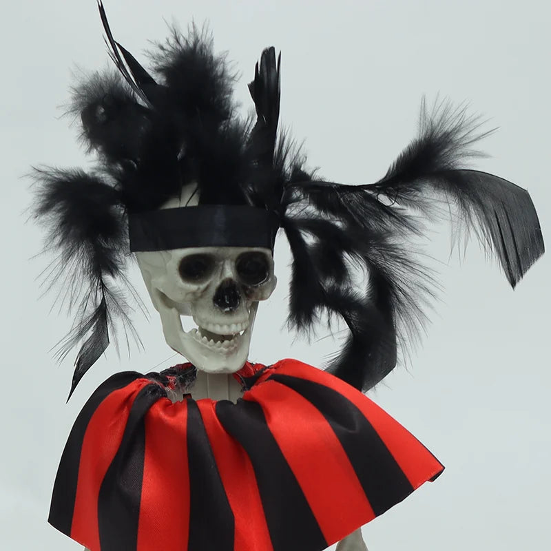 Halloween & Day of the Dead Halloween Decorative Props Scary Hanging Full Body Skeletons Halloween Party Plastic Crafts