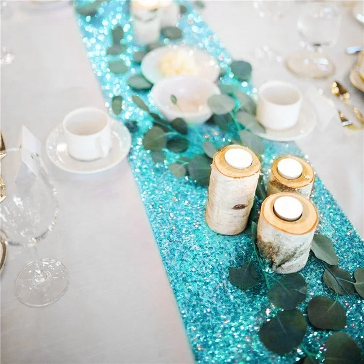 1 Wedding party, OEM sparkling wedding decoration sequined background table chair sash swag wedding party decoration