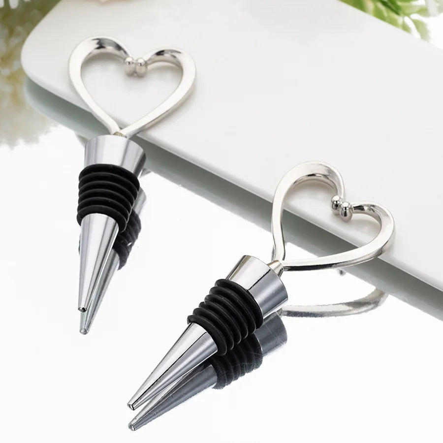 1 Wedding party, heart-shaped wine, cork wine, fresh bottle, hot-selling zinc alloy gift box, hotel wine bottle customization