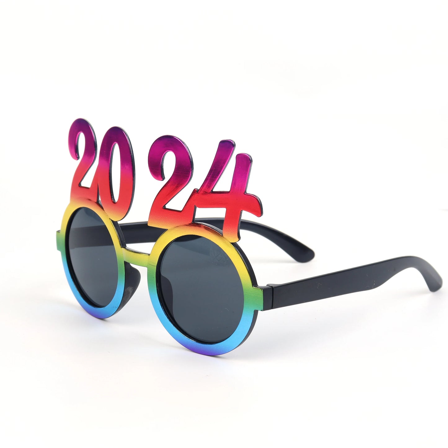 New Year's Eve, theme party discount supplies 5 packs of happy new year glasses fancy, the delivery will be automatically adjusted to the latest number of years