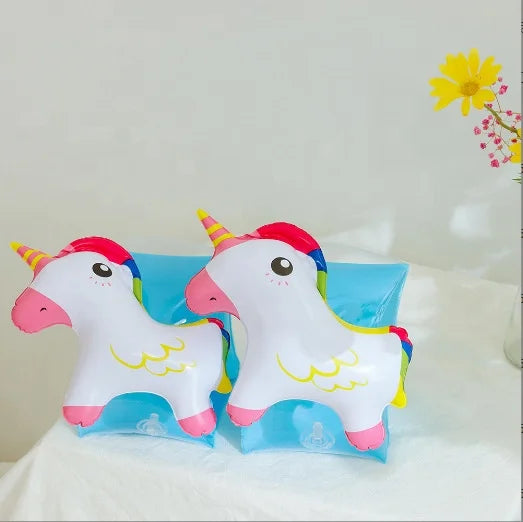 Festa de Aniversário 2 Jaqueta Desenho Animado Natação Braço Flutuante Braçadeira de Natação Masculino Feminino Boia de Natação 