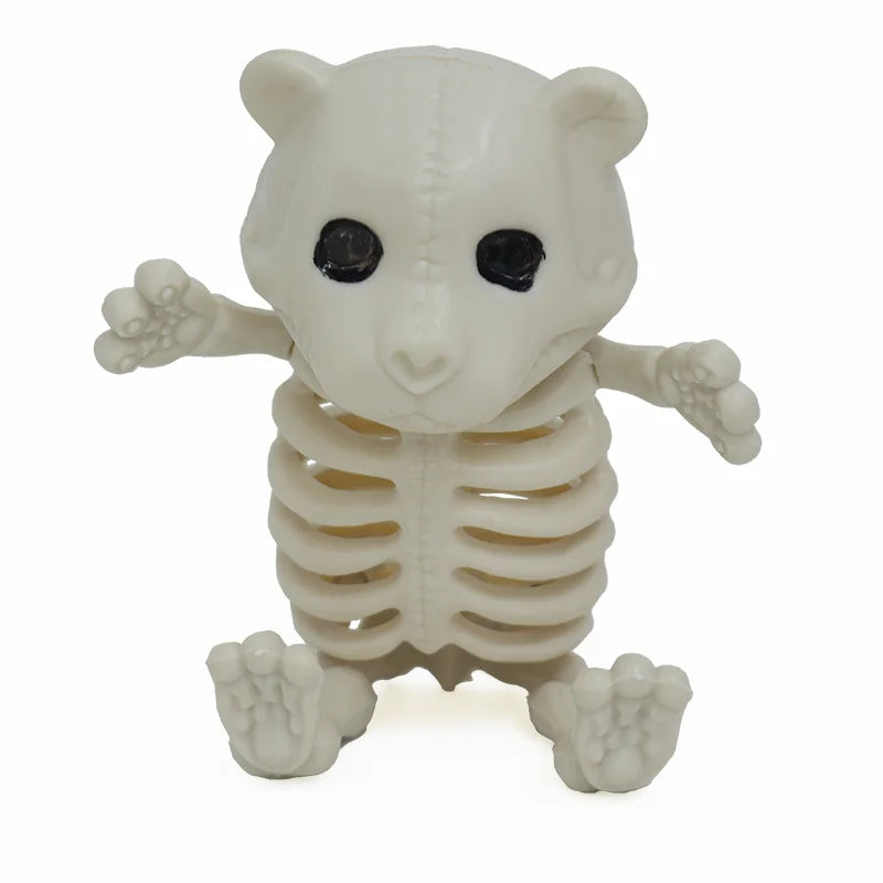 Halloween & Day of the Dead Halloween Skeletons Animals Ornaments Halloween Party Horror Activities Joints Tabletop Props Supplies