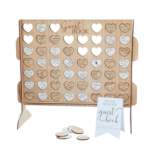 1 wedding party, creative wooden signage party wedding decoration memory sign wedding gift creative wooden wedding heart guestbook