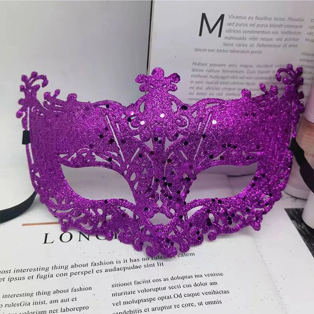 Halloween & Day of the Dead Venice Mask Flash Fashion Eye Mask Mask Ball Mask Halloween Carnival Ball Dress