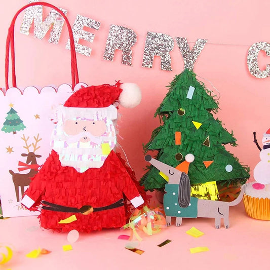 Custom Design Eco-Friendly Custom Candy Sticks Pinata Fireworks Wholesale Children's Christmas Ornaments Mini Loves Pinata