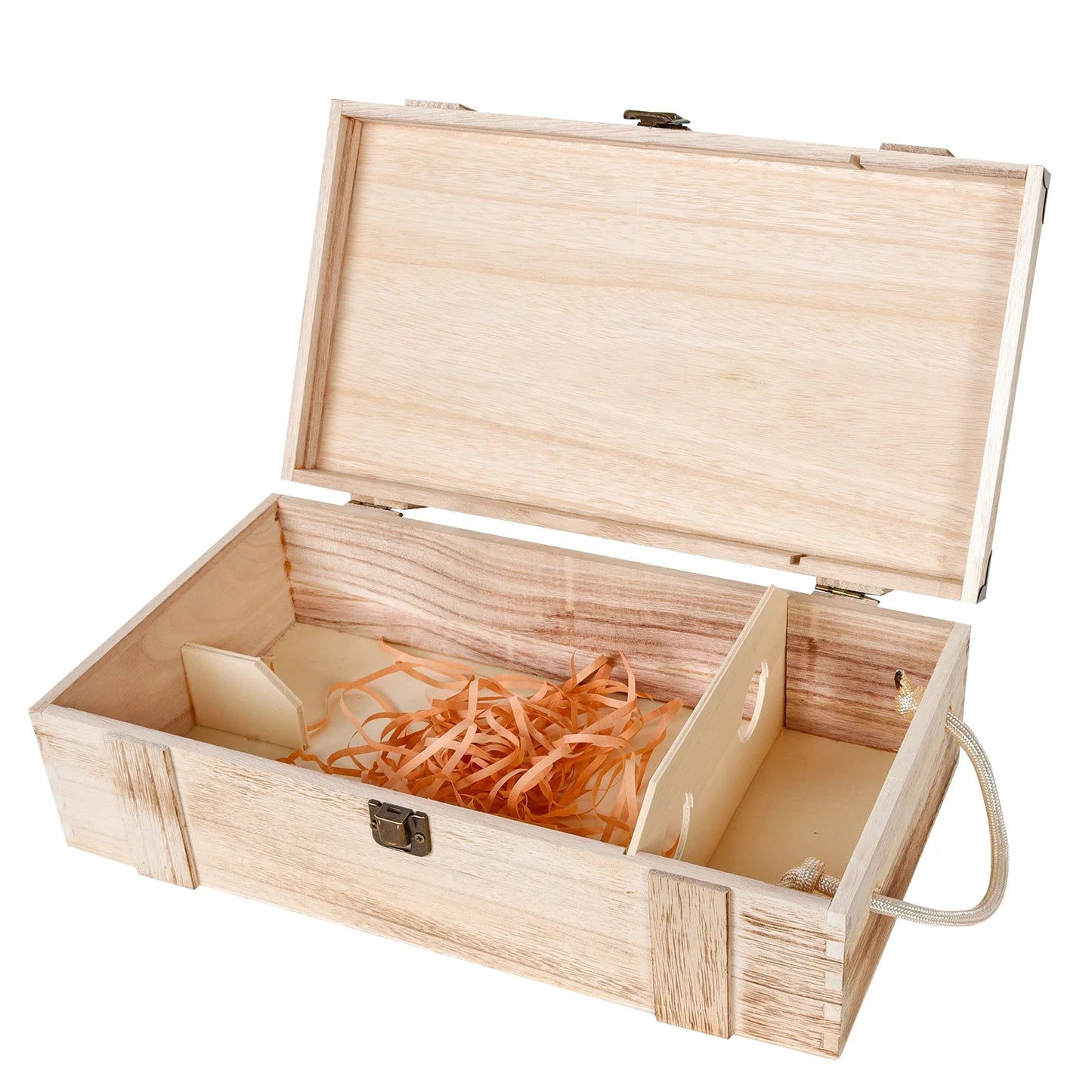 Retro wooden 2 red wine bottle boxes, carrier crates, storage unfinished wooden wine boxes, engraving personalized wooden wine boxes