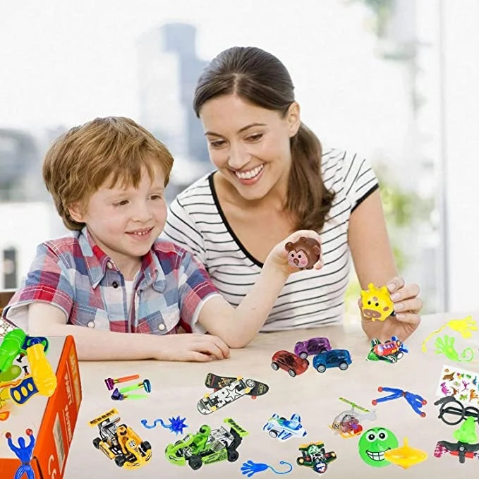 Birthday Party 2pcs Birthday Gifts Toys Stockings Fillers Treasure Box Toys Carnival Prizes School Classroom Awards Pinata Fillers Party Bag