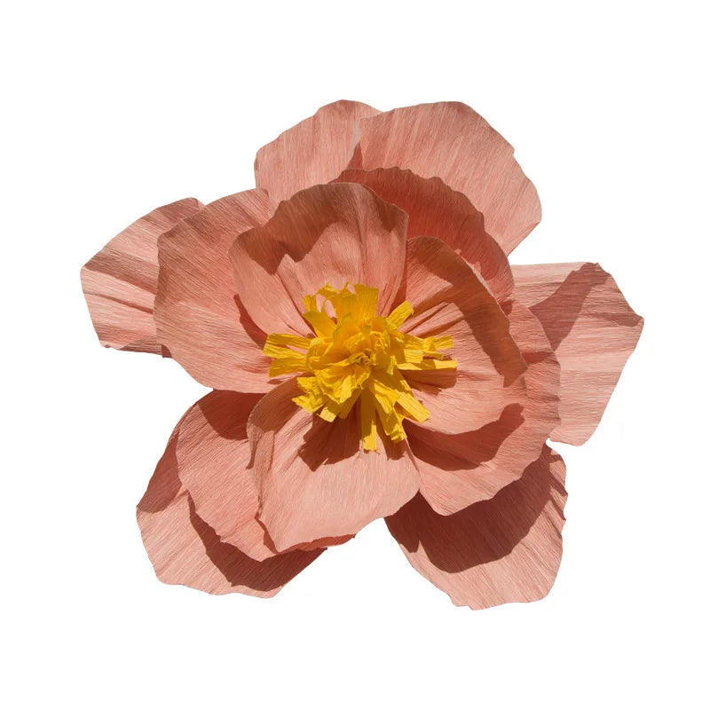 1 Wedding party, party background paper flower decoration supplies large peony leaf tape DIY hanging paper flower ball