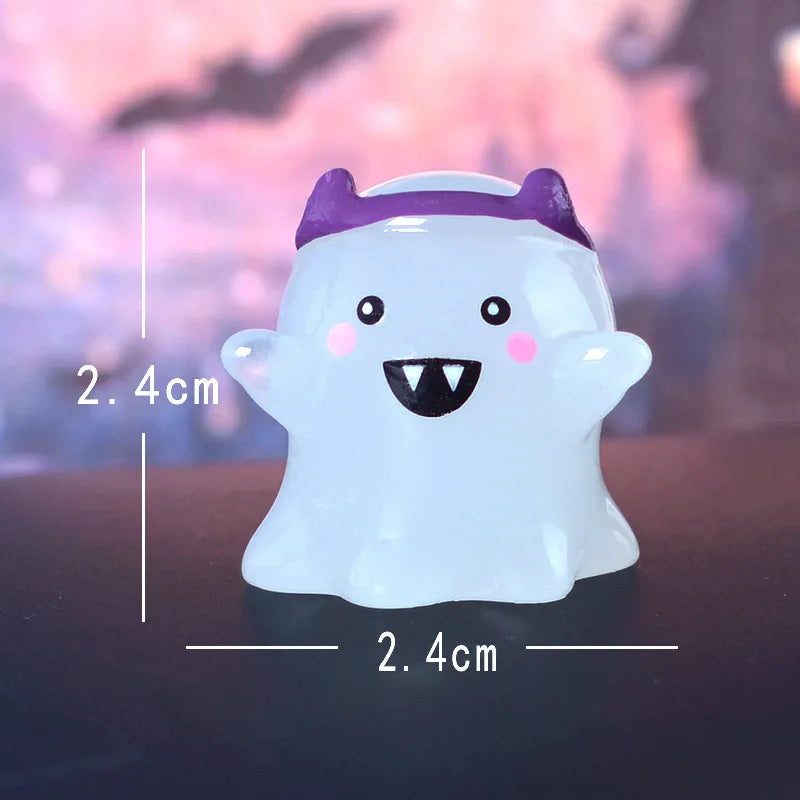 Halloween & Day of the Dead Creative Halloween Tabletop Ornament Luminous Ghosts and Elves Eco-friendly Resin Holiday Supplies