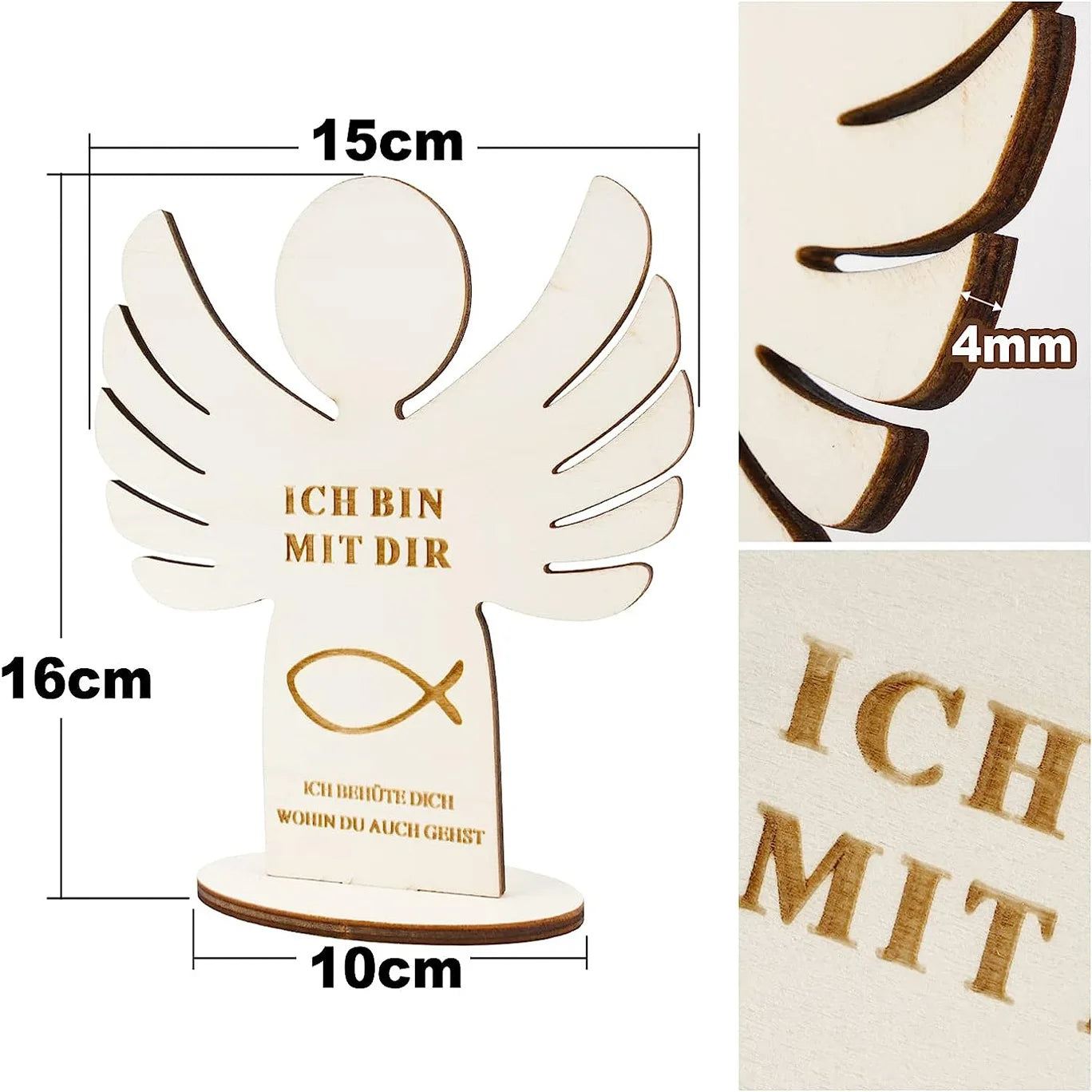 1 wedding party, hot selling angel creative birthday gift wooden money gift christening money gift girls corner
