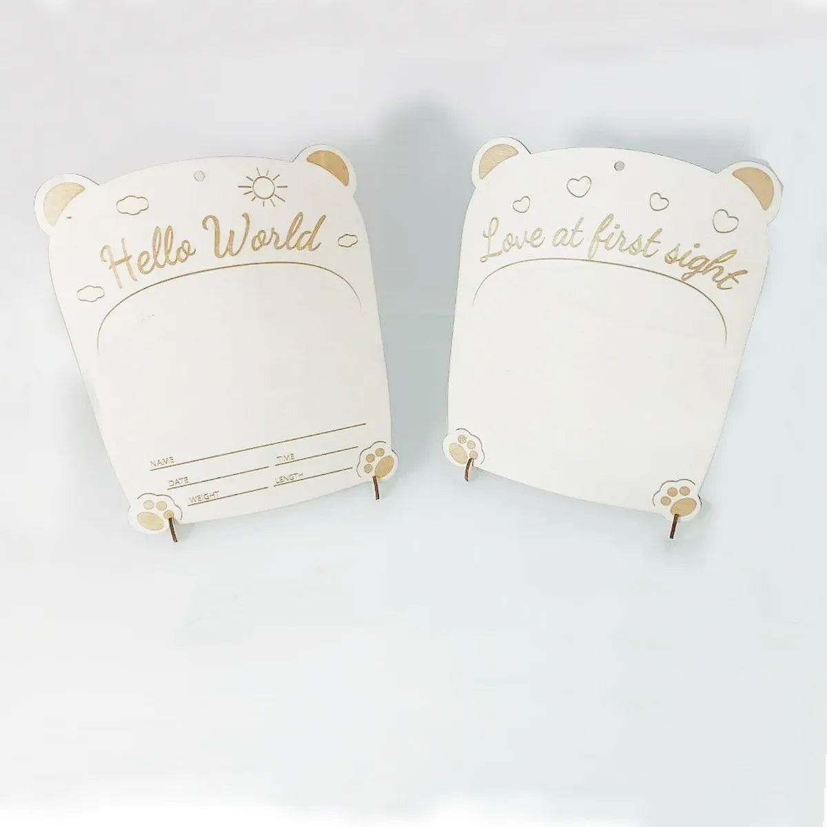 Halloween & Day of the Dead Photo Showcase 12 Months Baby Photo Frame 1st Birthday Nursery Decoration Wooden Board Baby First Year Photo Frame Milestone Board