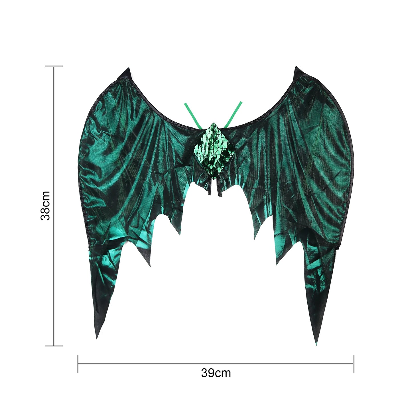 Halloween & Day of the Dead 38 * 39cm Seasons Dragon Wings Halloween Cosplay Props Dress up Fantasy Dinosaur Costume Accessories Halloween Dragon Cape Wings