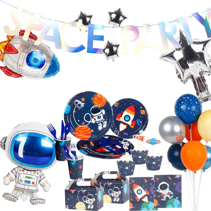 Birthday Party 2 Space Kids Birthday Party Supplies Planet Themed Party Supplies Party Gifts Kids Birthday Set