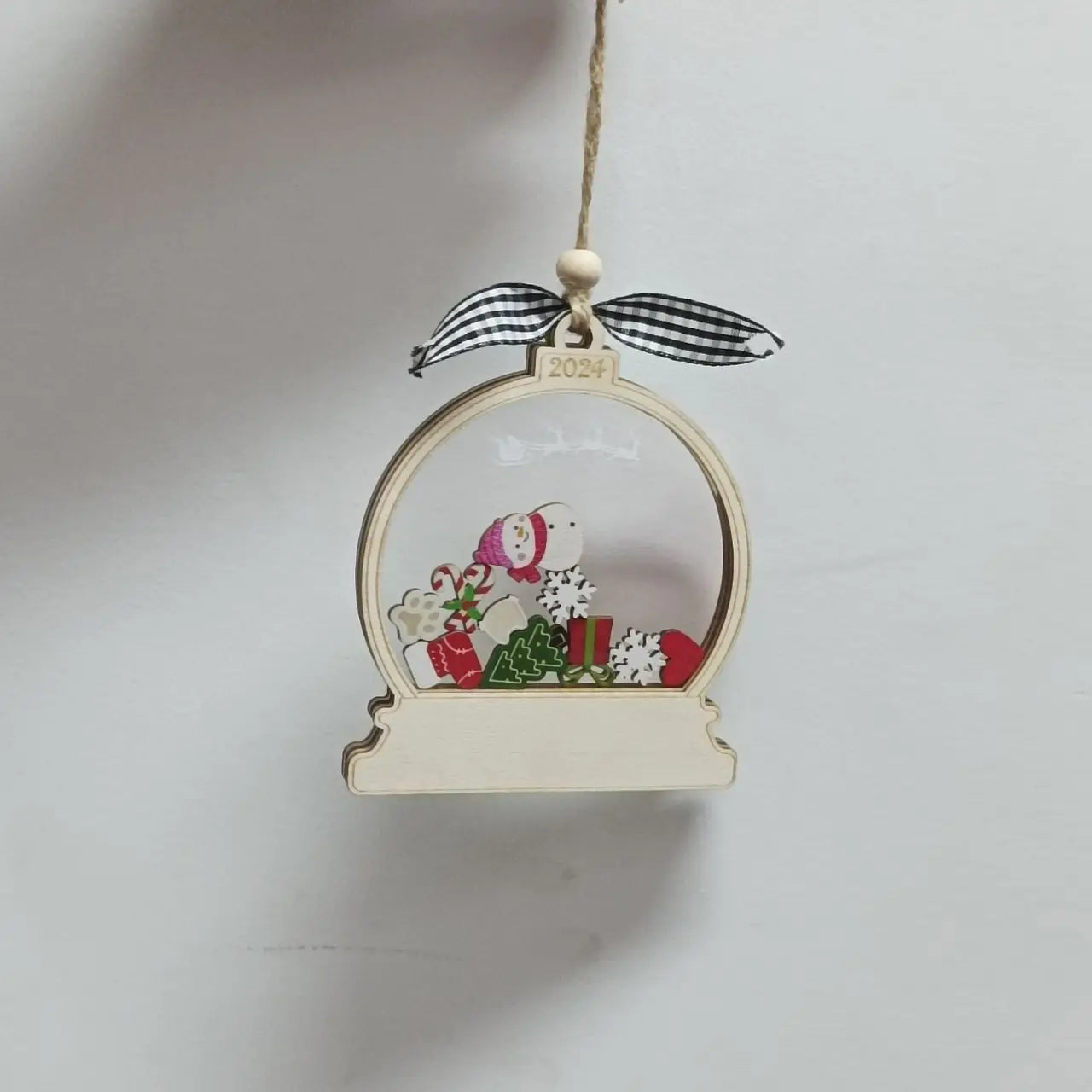 Personalized Gingerbread Hooded Family Christmas Ornaments, Custom Family Ornaments 2024 Cookie Ornaments Christmas Gifts