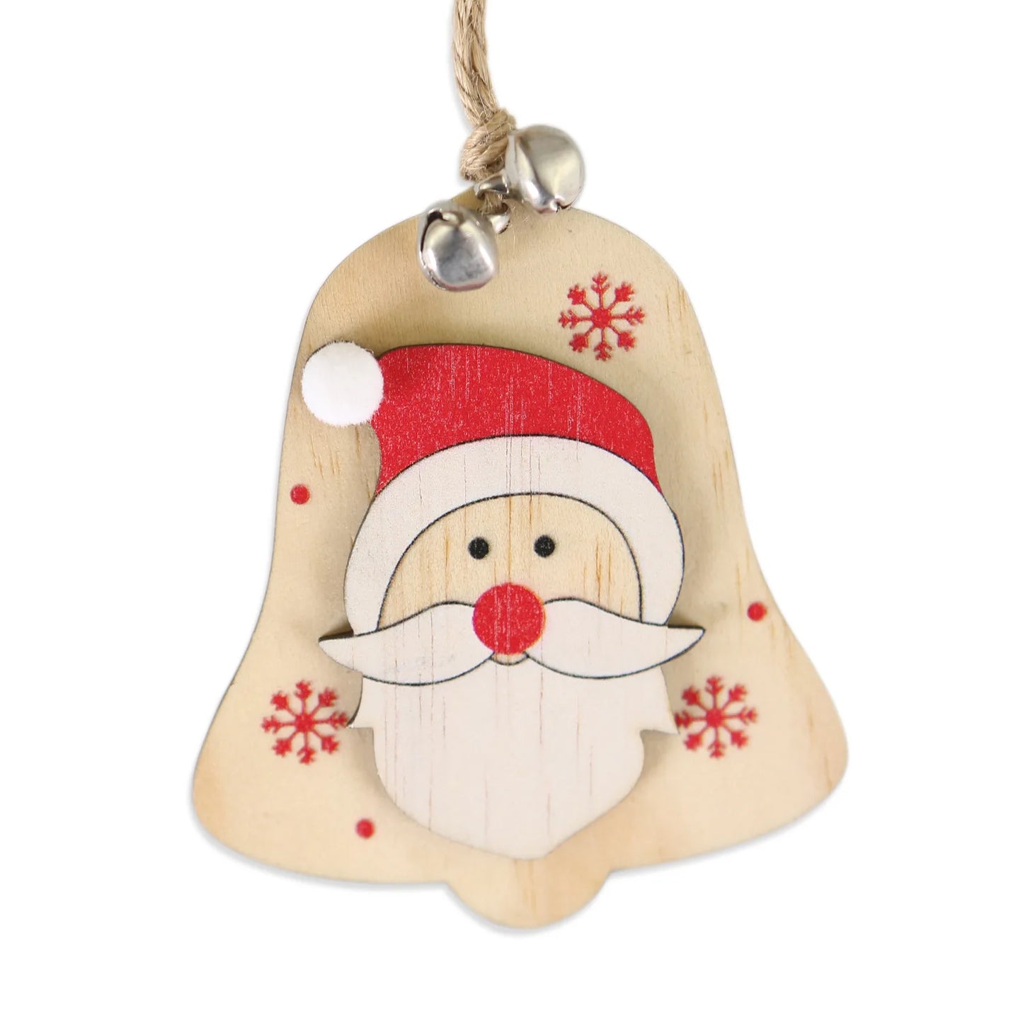 Christmas decorations wooden pendant 5pcs can be customized Christmas gifts wooden decorations
